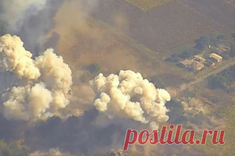 ВС России наносят массированные удары на донецком и северском направлениях. Сообщается, что удары наносятся с помощью ФАБ-500 с УМПК.