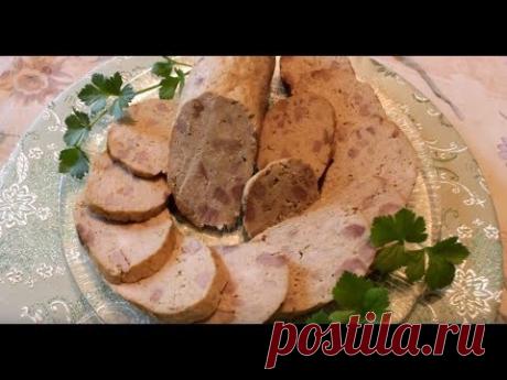 ДОМАШНЯЯ КОЛБАСА ИЗ ИНДЕЙКИ!!! / KOLBASA RESEPTI / SOSIS, EV YAPIMI / ДОМАШНЯЯ КОЛБАСА!
