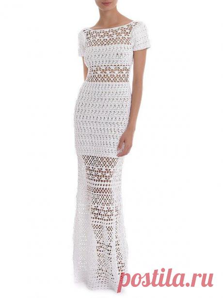 Платье крючком