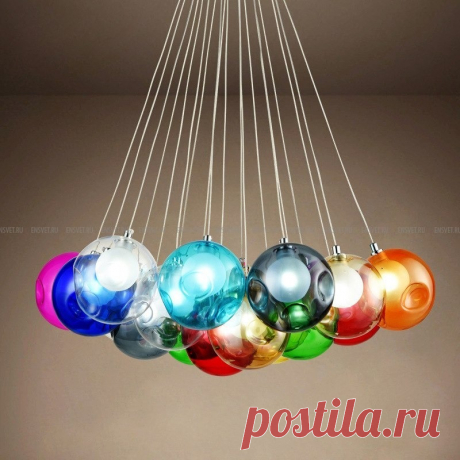 LED Люстра в Модерн стиле на 18 ламп