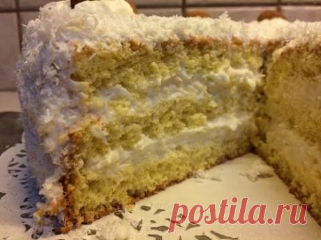 Кокосовый торт » В сети – себя просвети! - Развлекательный портал!