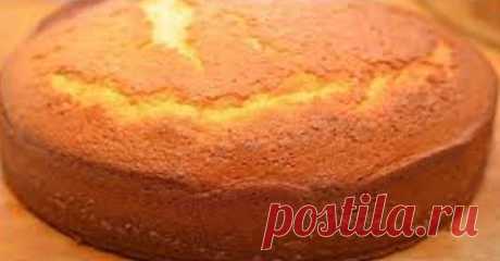 Бисквит на лимонаде с газом. Такой бисквит получается всегда! — I Love Hobby — Лучшие мастер-классы со всего мира!