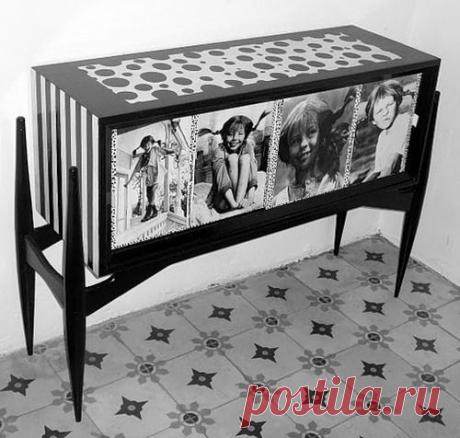 Декупаж мебели в стиле ретро | Квартирный вопрос