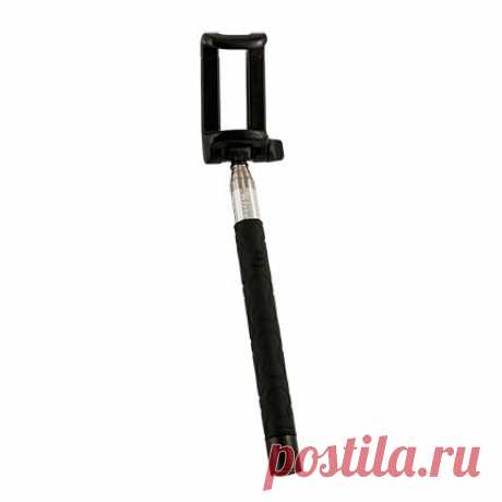 Аксессуары для телефона Монопод для селфи Kjstar Z06-3 складной со встроенной кнопкой Bluetooth (улучшенный вариант модели Z07-5 V3), цвет черный