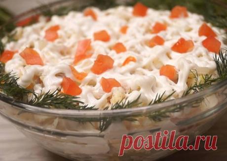 Салат "Гости в шоке из чего же он!, а вкусный какой!" Автор рецепта kalnina - Cookpad