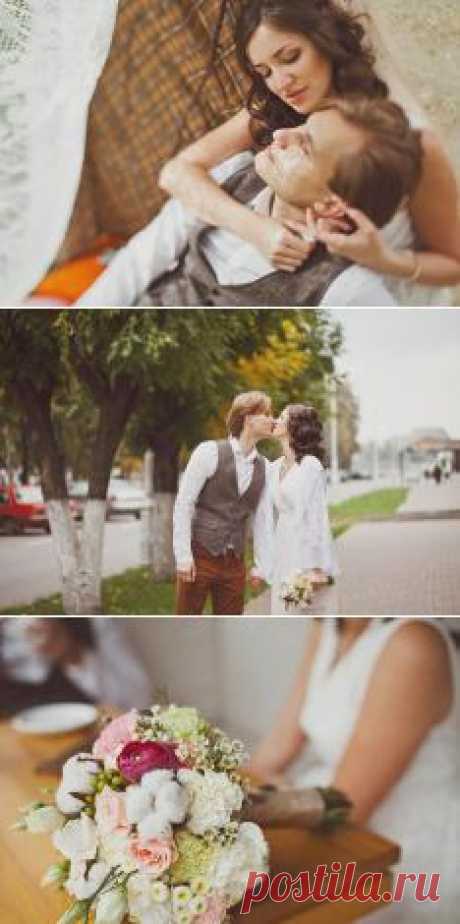 Лёгкость кружева: свадьба Александра и Кристины - WeddyWood