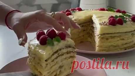 Творожный наполеон