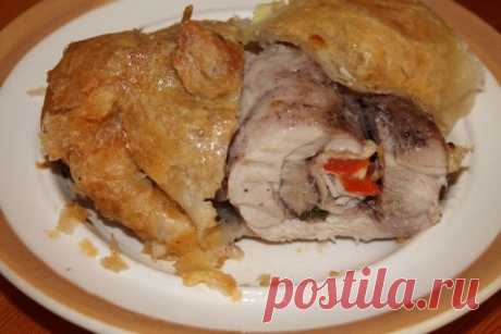 Как приготовить бёдрышки в слоёном тесте - рецепт, ингридиенты и фотографии