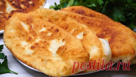Тонкие пирожки на кефире