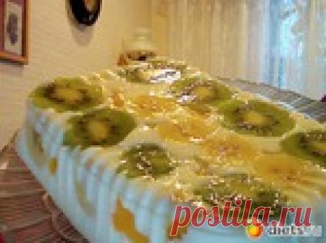 Йогуртно-фруктовый тортик: Экономная хозяйка!У меня ничего не пропадает!: Группы - diets.ru