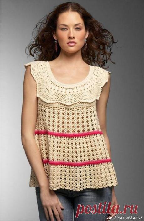 Вязание крючком. Летние модели
