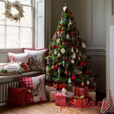 Как красиво нарядить елку на Новый Год: 49 вариантов