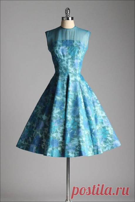 Платья 50-х годов. / Путь моды