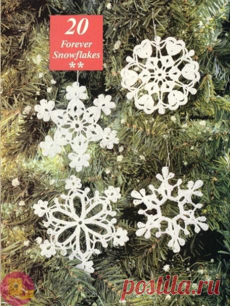 Снежинки к новому году — Сделай сам, идеи для творчества - DIY Ideas