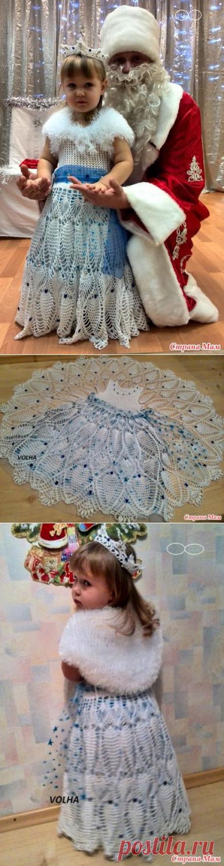 *Костюм Снежная Королева. - Вязание для детей - Страна Мам