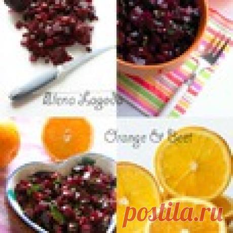 Итальянский свекольный салат с апельсиновой заправкой Кулинарный рецепт