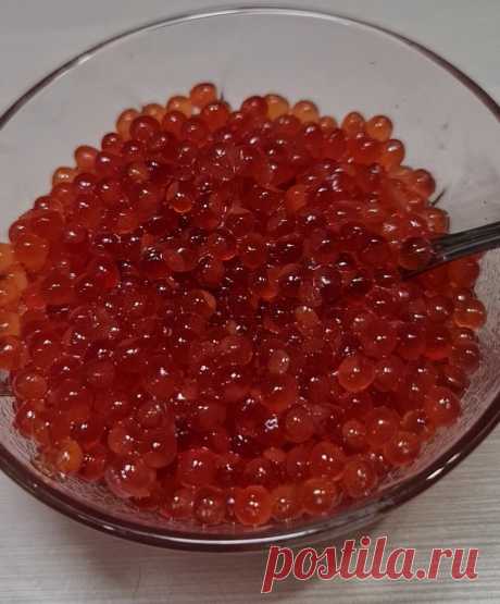 Как отделить икру от плёнки и вкусно её засолить. Показываю простой способ | Юлия 🌸Цвет'ОК🌸 | Яндекс Дзен
