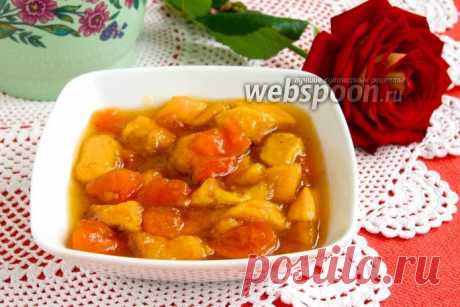 Варенье из персиков и кураги рецепт с фото, как приготовить на Webspoon.ru