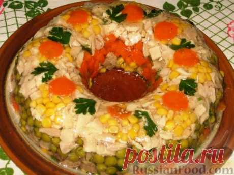Рецепт: Праздничное заливное на RussianFood.com