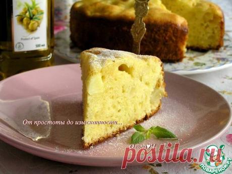Шарлотка с оливковым маслом. Яблочная шарлотка с добавлением средиземноморского вкуса - качественного оливкового масла. Попробуйте!
