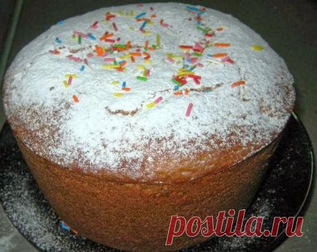 Вкусные домашние рецепты: Кулич быстрый