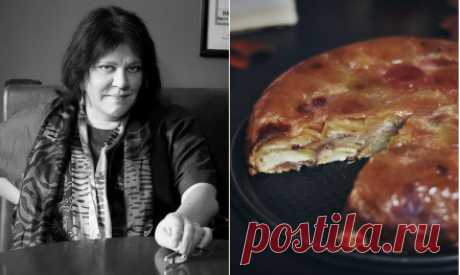 Янтарный яблочный пирог Татьяны Толстой «Ничего лучше настоящей антоновки нет. Это вообще Бунин, это Россия, которую мы потеряли, это 1913 год во всей его славе, Распутин, серебряный век».
Татьяна Толстая
Обычно у меня много времени уходит…