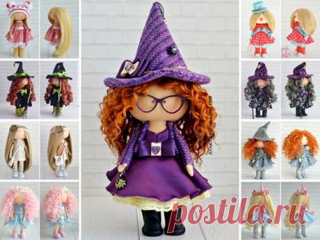 Fairy Custom Doll Handmade, Witch Magic Doll, Sorceress Nursery Baby Doll, Decor Textile Doll, Tilda Interior Doll Art Cloth Doll by Maria K Hello, dear visitors!  This is handmade cloth doll created by Master Maria K (Moscow, Russia).  Doll is 26 cm (10 inch) tall and made of only quality materials. All dolls stated on the photo are mady by Maria K. You can find them in our shop searching by artist name: