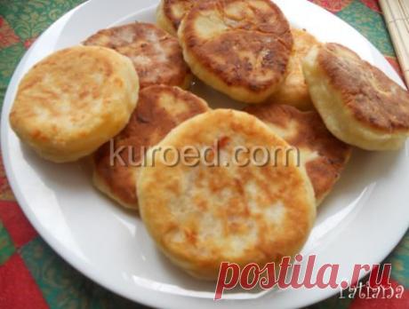 Сырные лепешки на кефире. Рецепт пошаговый