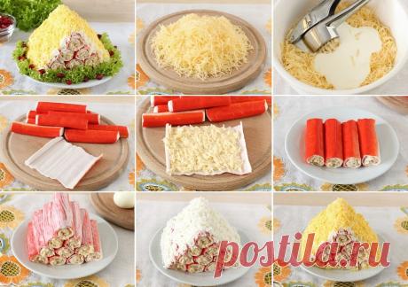 Pildītas krabju nūjiņas svētku noformējumā – Laiki mainās!