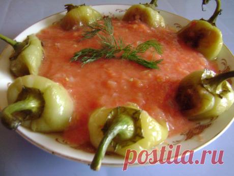 Блюда из болгарского перца.