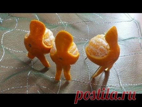 мандариновые человечки