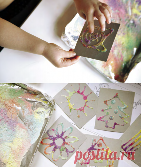 Меловые барельефы