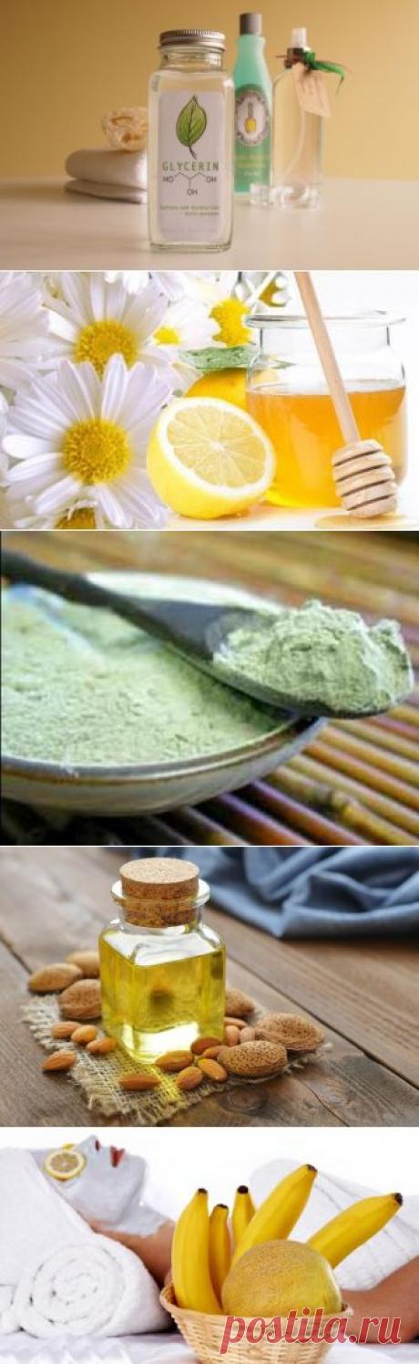 Маски и скрабы из глицерина для кожи.