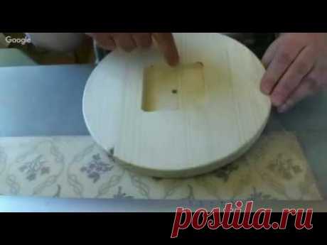 Декупаж часов в стиле кантри. Любовь Митрофанова