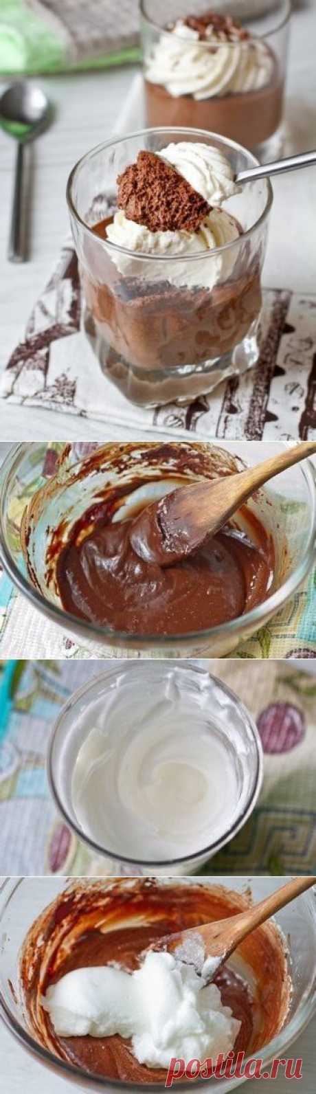 Шоколадный мусс. | Готовим вместе