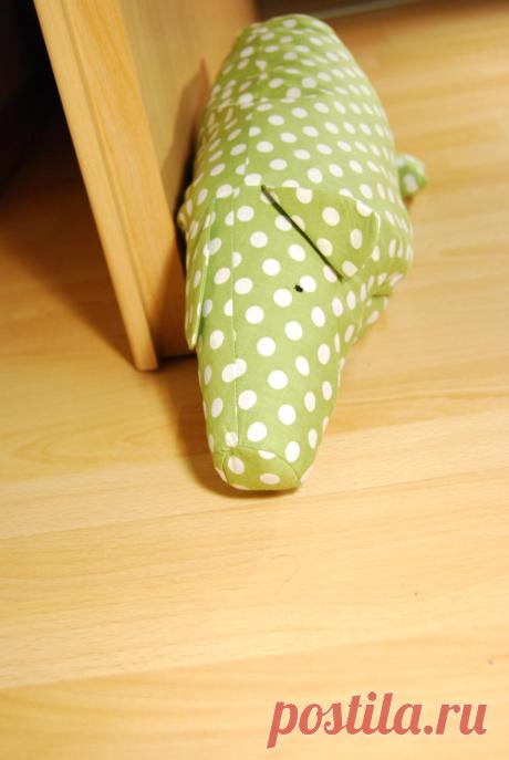 Nähanleitung: Schweinchen nähen (Türstopper)