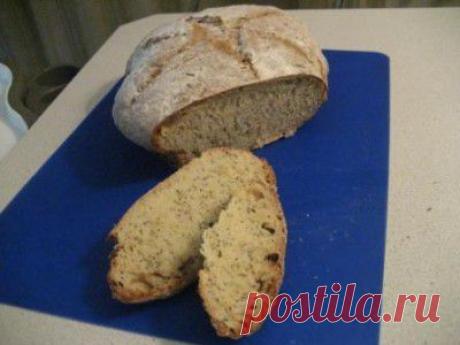 Бездрожжевой хлеб на кефире : Хлеб, батоны, багеты, чиабатта