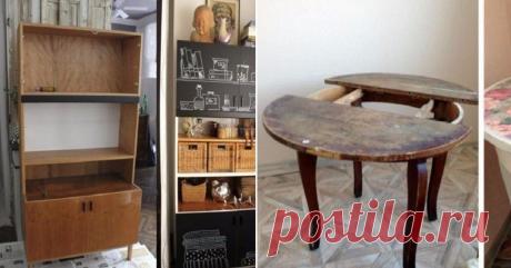 Превращение рухляди в красный угол интерьера Хорошо, что не выбросила...