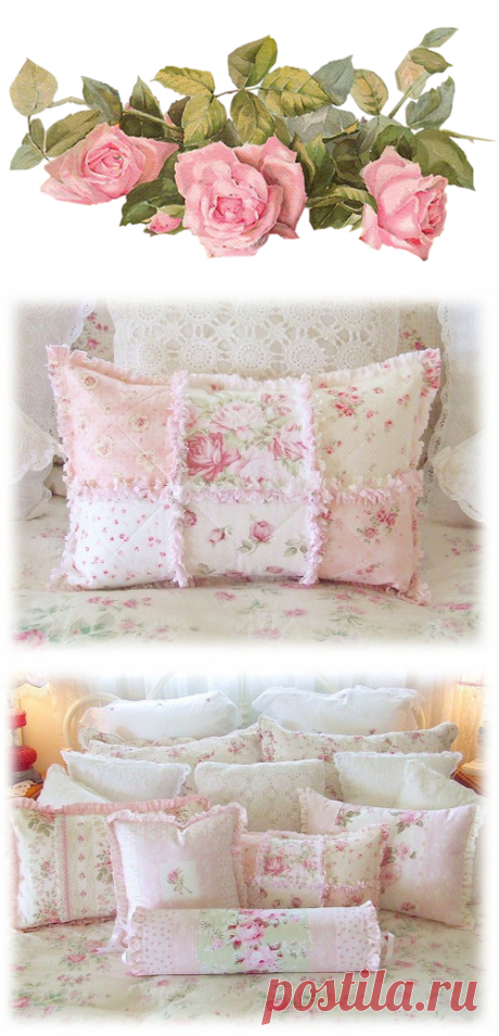 Английское постельное бельё. Шебби-Шик или "Вон она сидит в жутких розочках" Часть 2