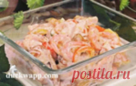 Салат «Амурные дела» от которого в восторге все мужчины!