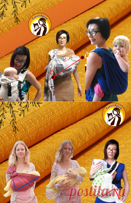 3 безопасные для ребёнка, положения в слинге (с фото) | СлингоКроха | Яндекс Дзен