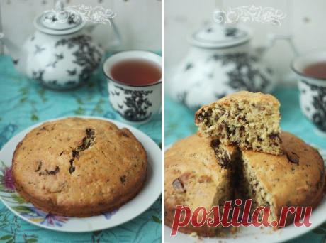 Апельсиново-шоколадный кекс