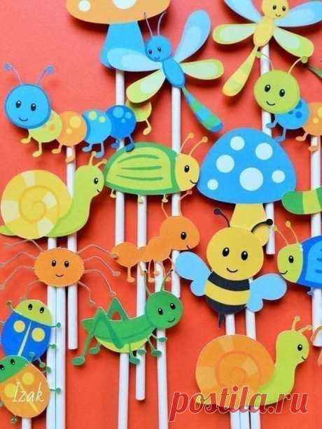 Насекомые. Идеи  для использования.