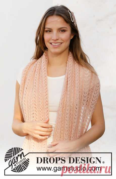 Палантин Endless Spring от DROPS Design - блог экспертов интернет-магазина пряжи 5motkov.ru
