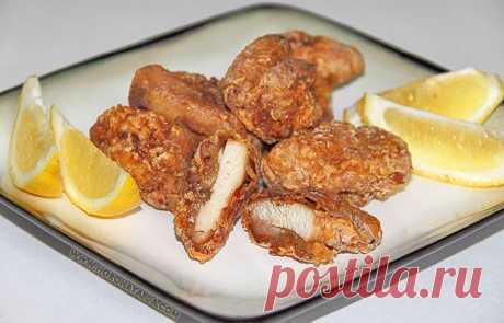 Хорошая еда: Курица жареная, по-японски (竜田揚げ)