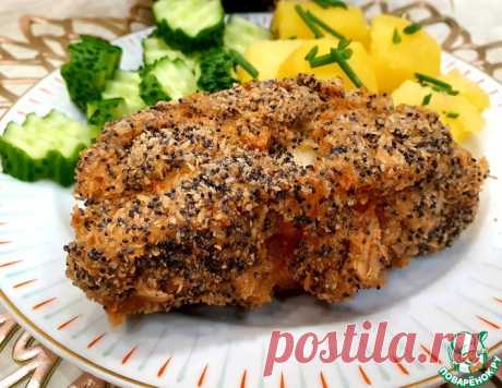 Рыба в маково-овсяной панировке – кулинарный рецепт