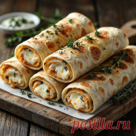 Жареные рулетики из лаваша: лёгкая и аппетитная закуска. Домашние рецепты. | «Вкусные истории с Таней: творчество, рецепты заготовок на зиму и домашняя кухня». | Дзен