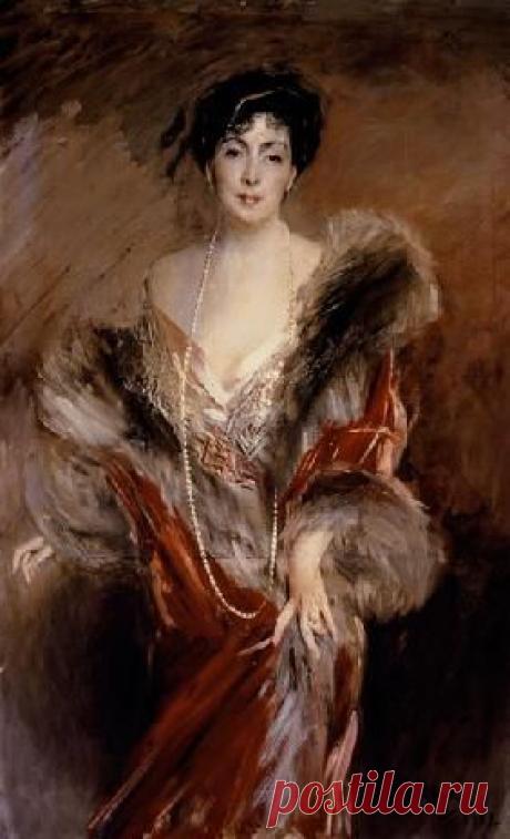 Boldini, Giovanni : Portrait of Mrs Josefina A.