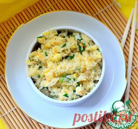 Рис с чесноком по-японски - кулинарный рецепт