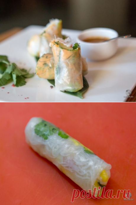 Готовим суп Фо и роллы с крабом и ананасом - МИР24